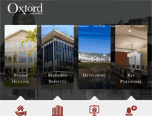 Tablet Screenshot of oxfordmgmt.com
